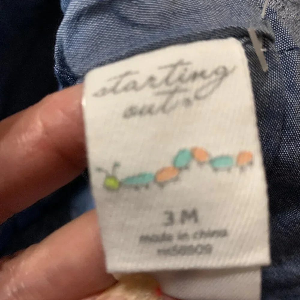 Starting Out Baby Boy blue bucket Hat 3 M